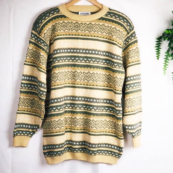 Vintage Sweaters - Vintage Oversized Grandpa Sweater